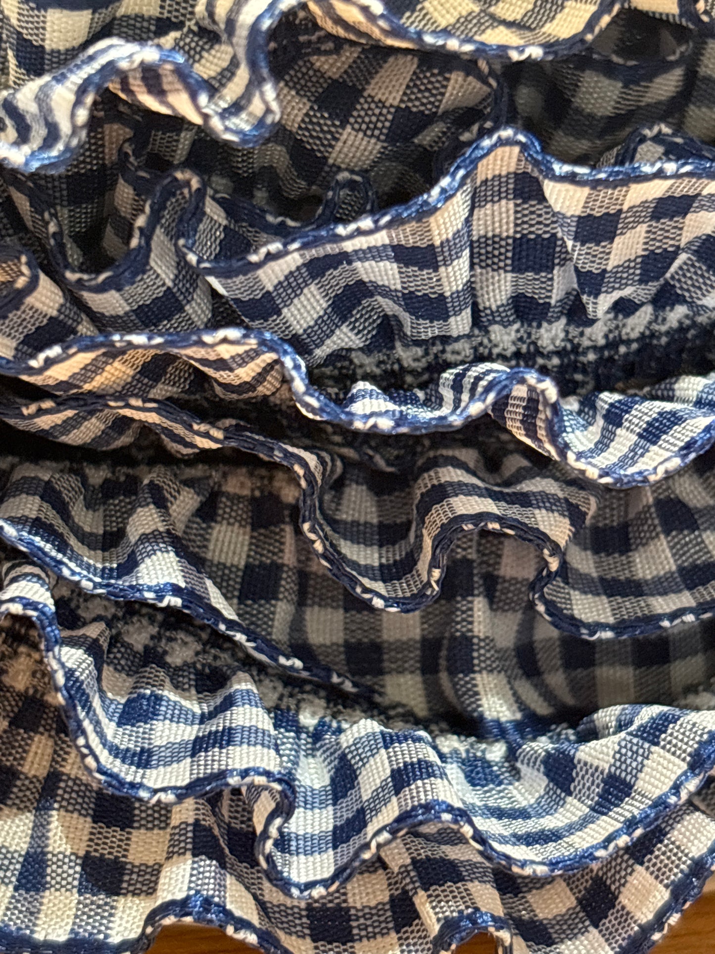 18mm Stephanoise Gingham Stretch (Price per 25cm)