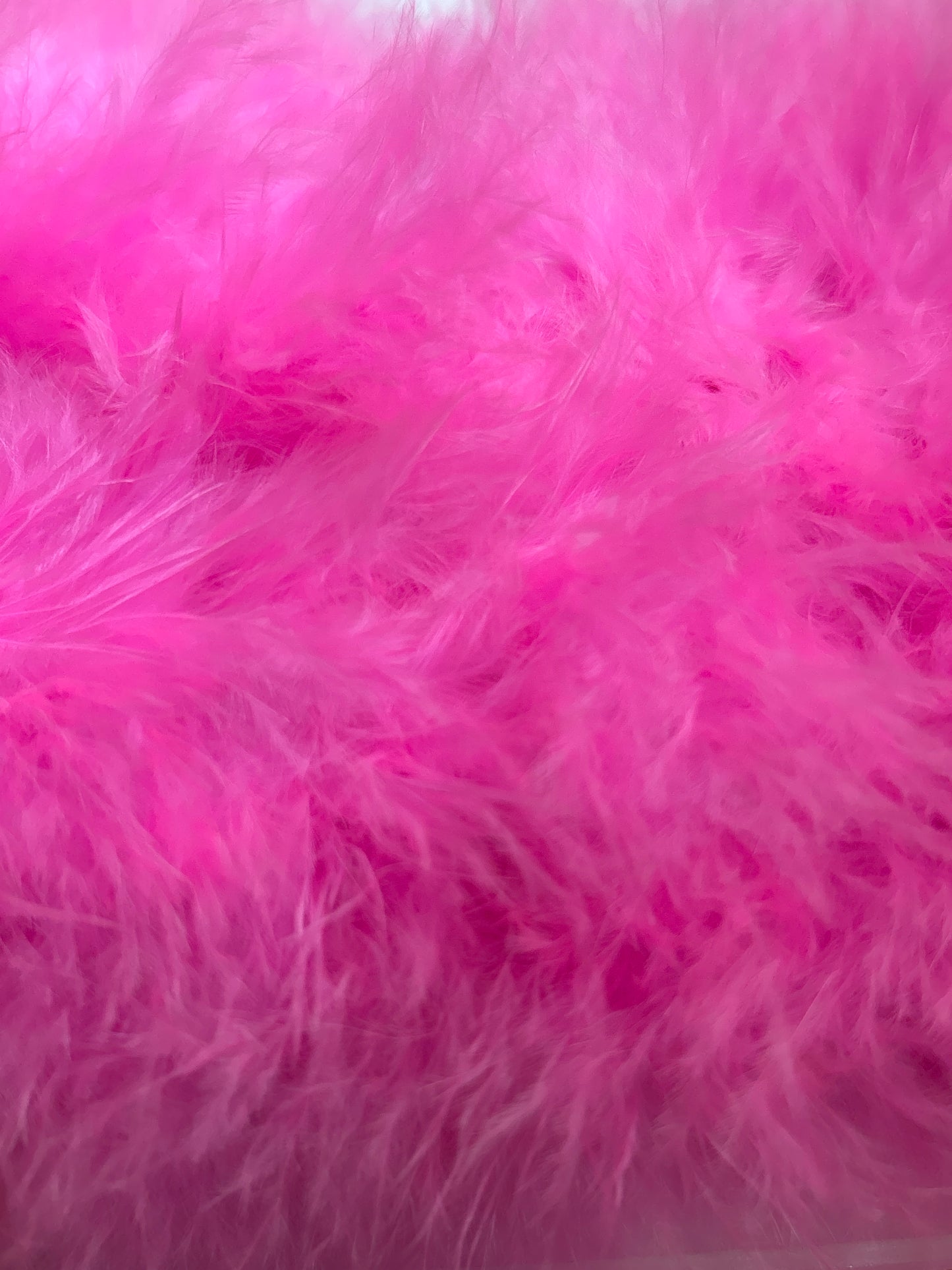 Pink Marabou Trim (Price per 25cm)