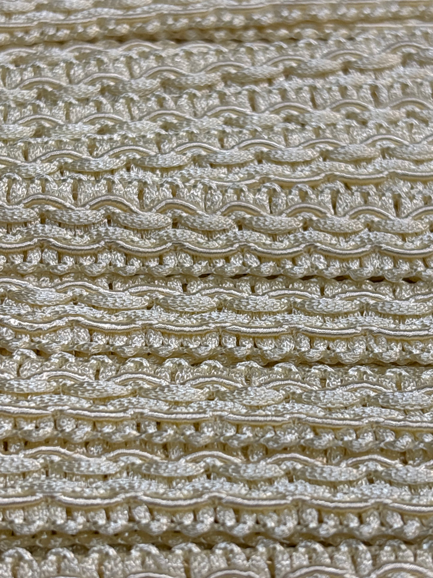 15mm ‘S’ Braid - Cream (Price per 25cm)