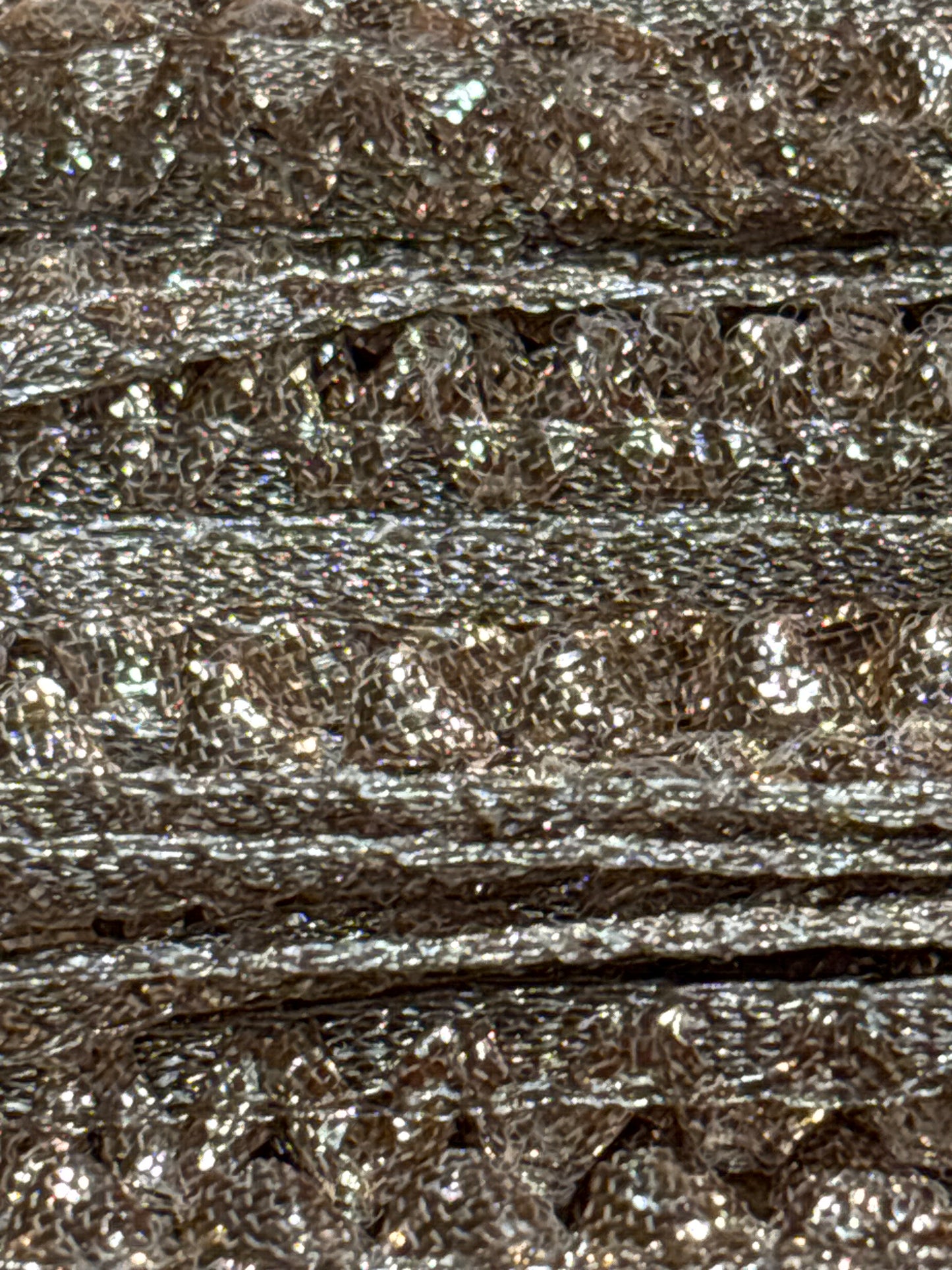 8mm Mini Triangle Braid Trim - Pale Gold (Price per 25cm)