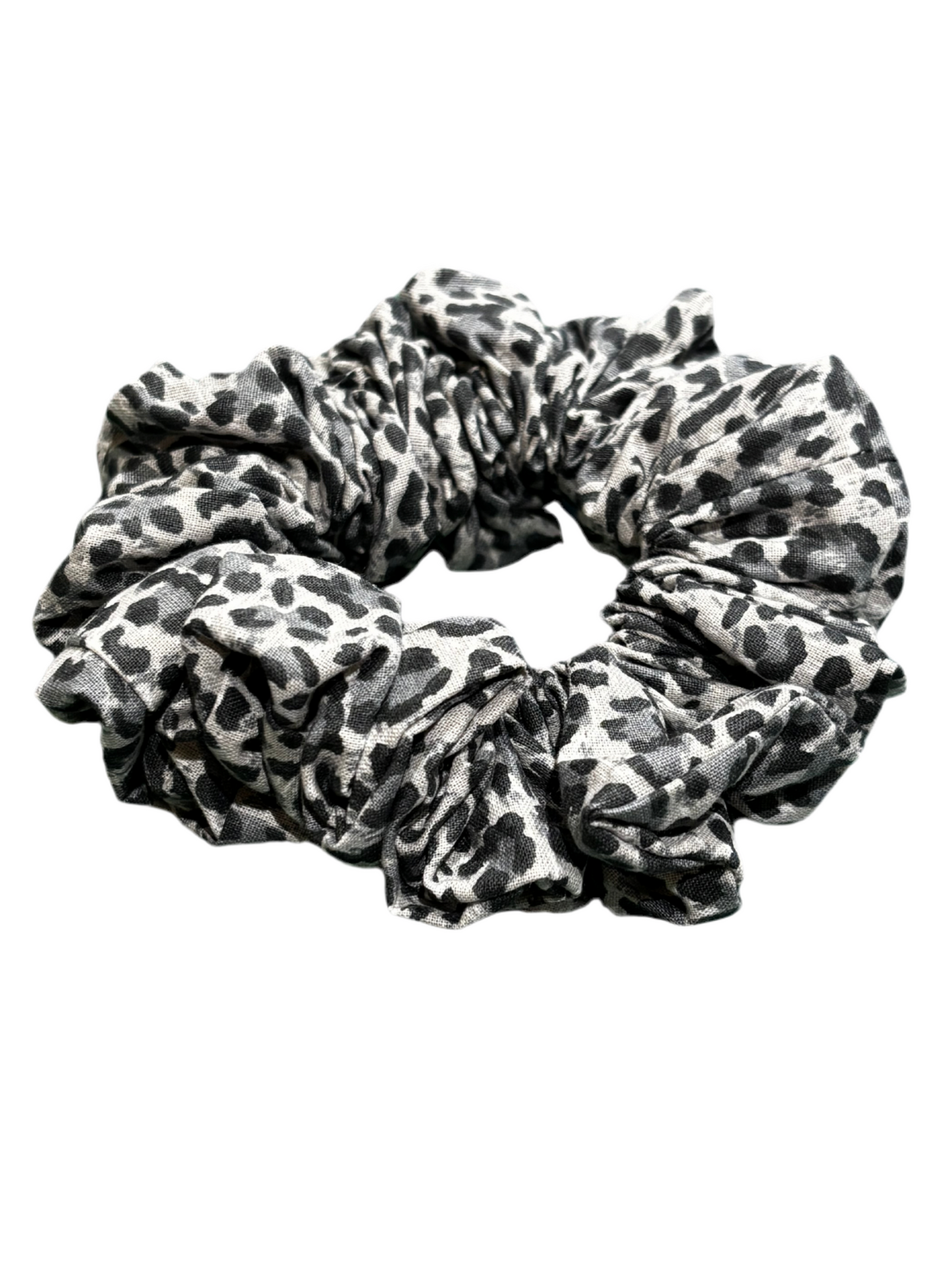 Spring Cheetah Scrunchie