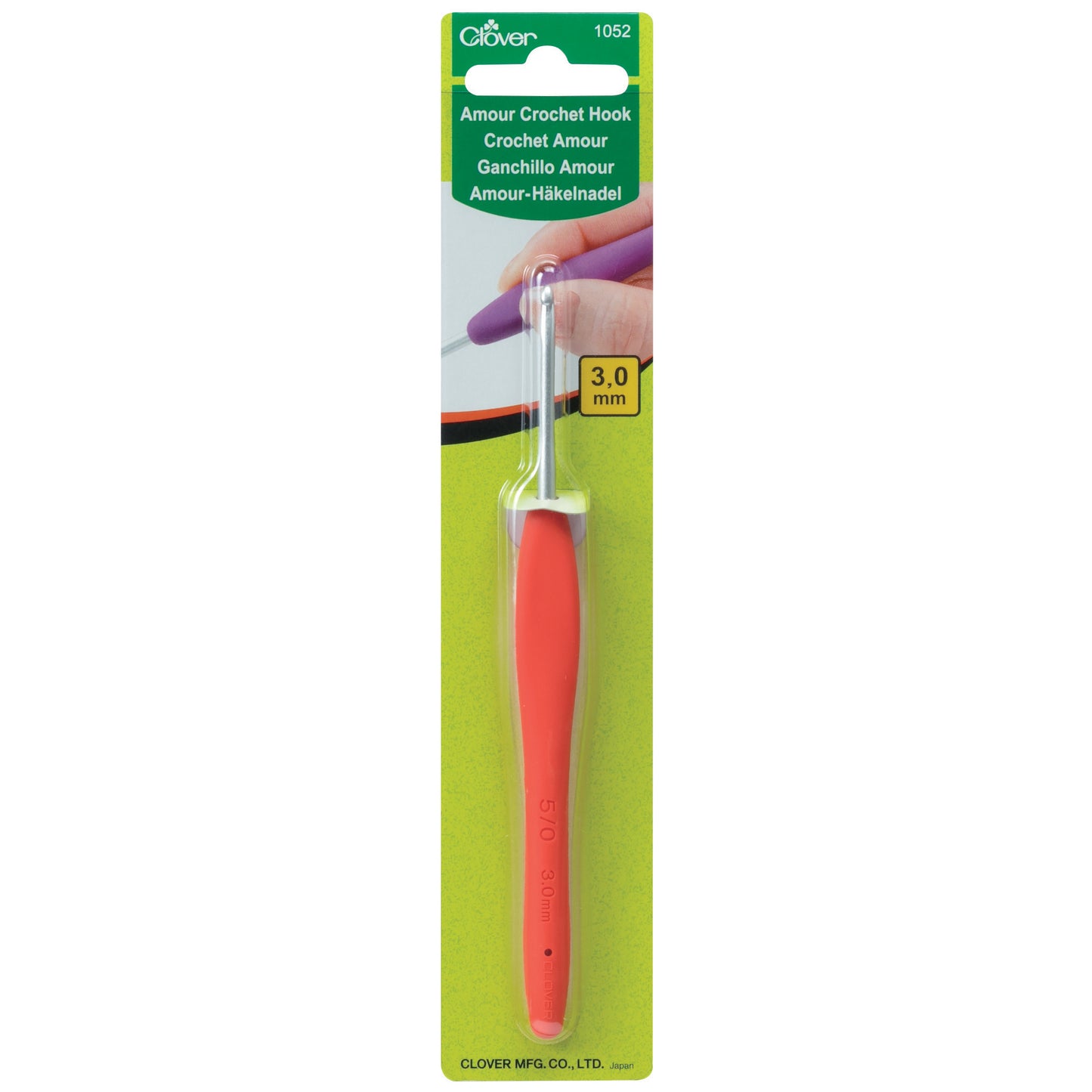 Clover Amour Crochet Hooks: Amour (0.6mm - 15mm)
