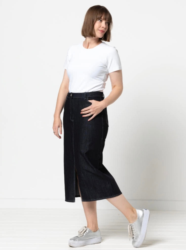Tommie Jeans Skirt Dress Pattern by Style Arc (Regular or Plus Size)