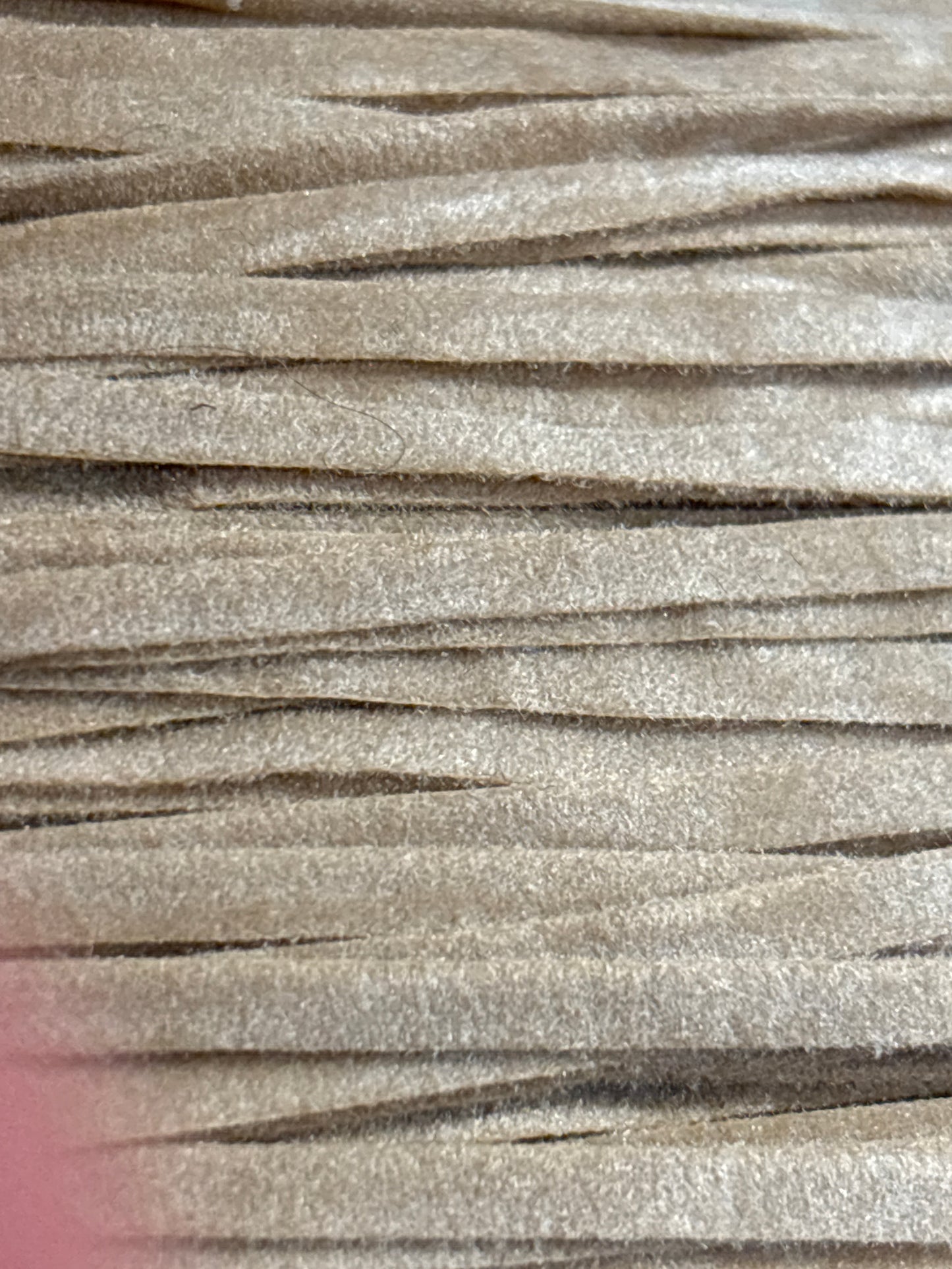 3mm Suedette Cord / thonging - 2 Colours (Price per 25cm)