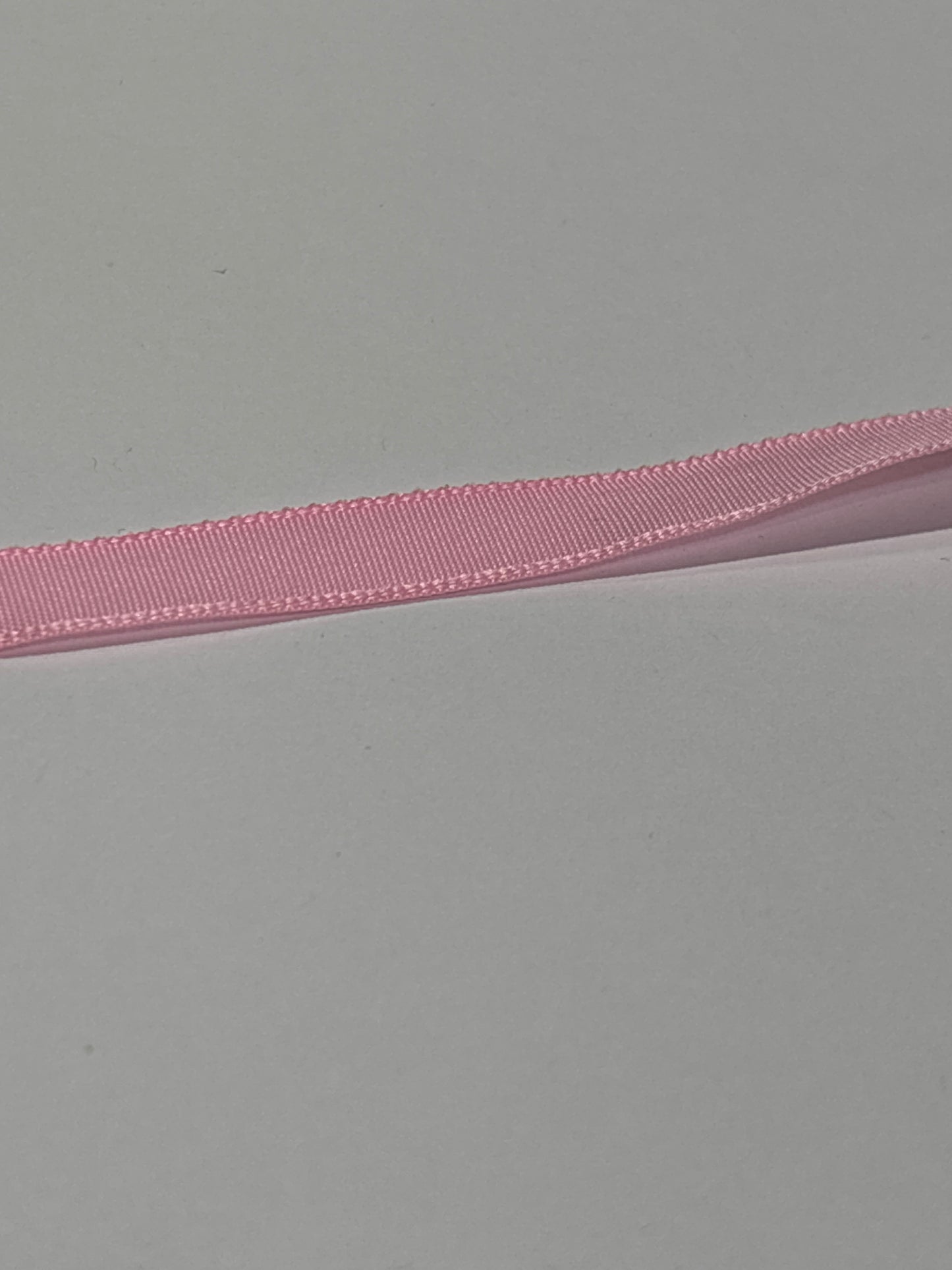 6mm Pink Nylon Taffeta Ribbon (Price per 25cm)