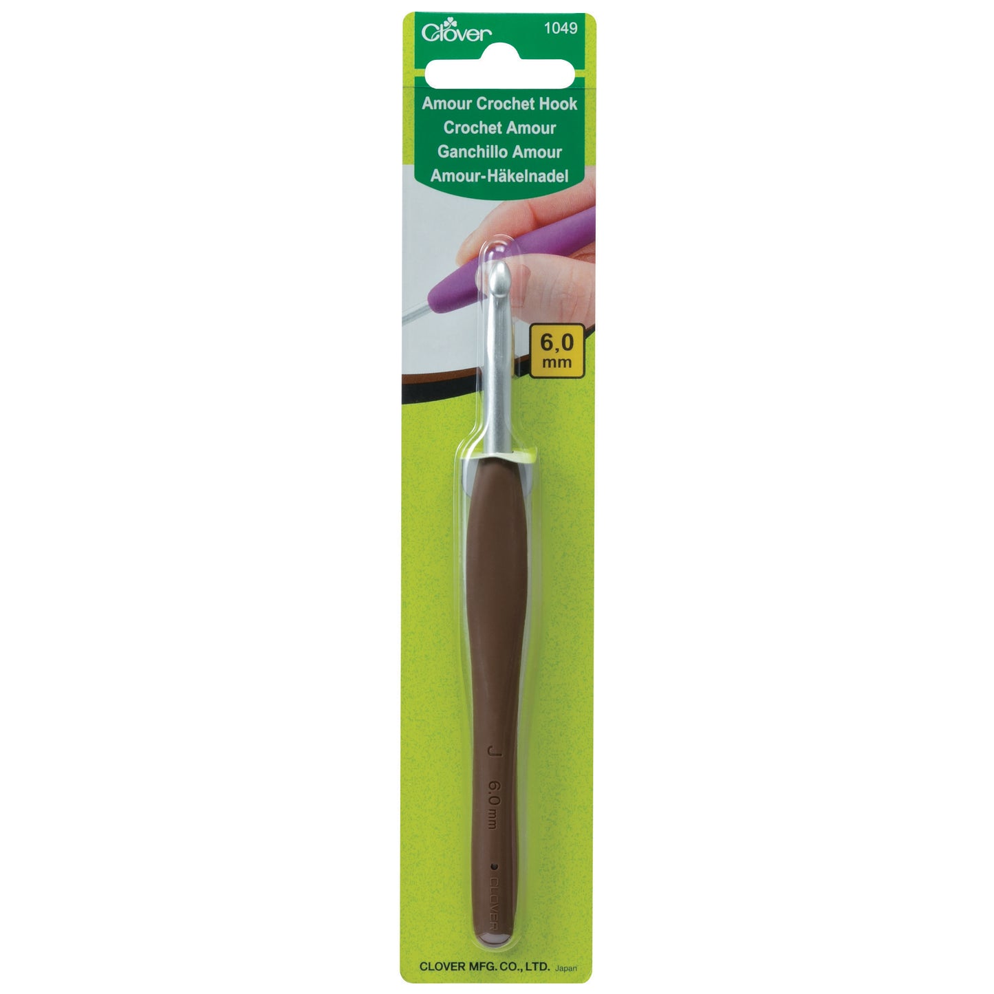 Clover Amour Crochet Hooks: Amour (0.6mm - 15mm)
