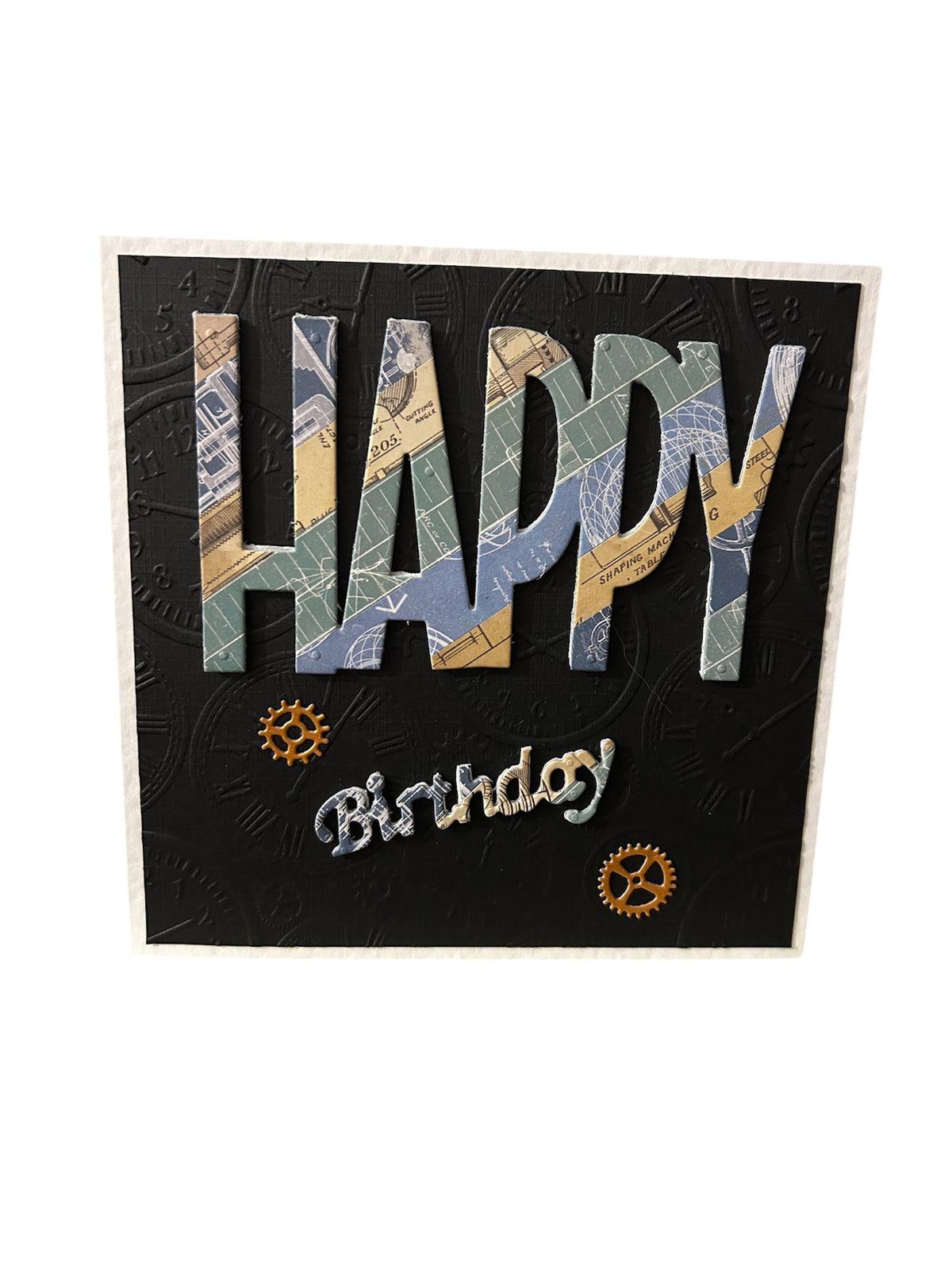 Rosie’s Crafts Happy Birthday Handmade Greetings Card
