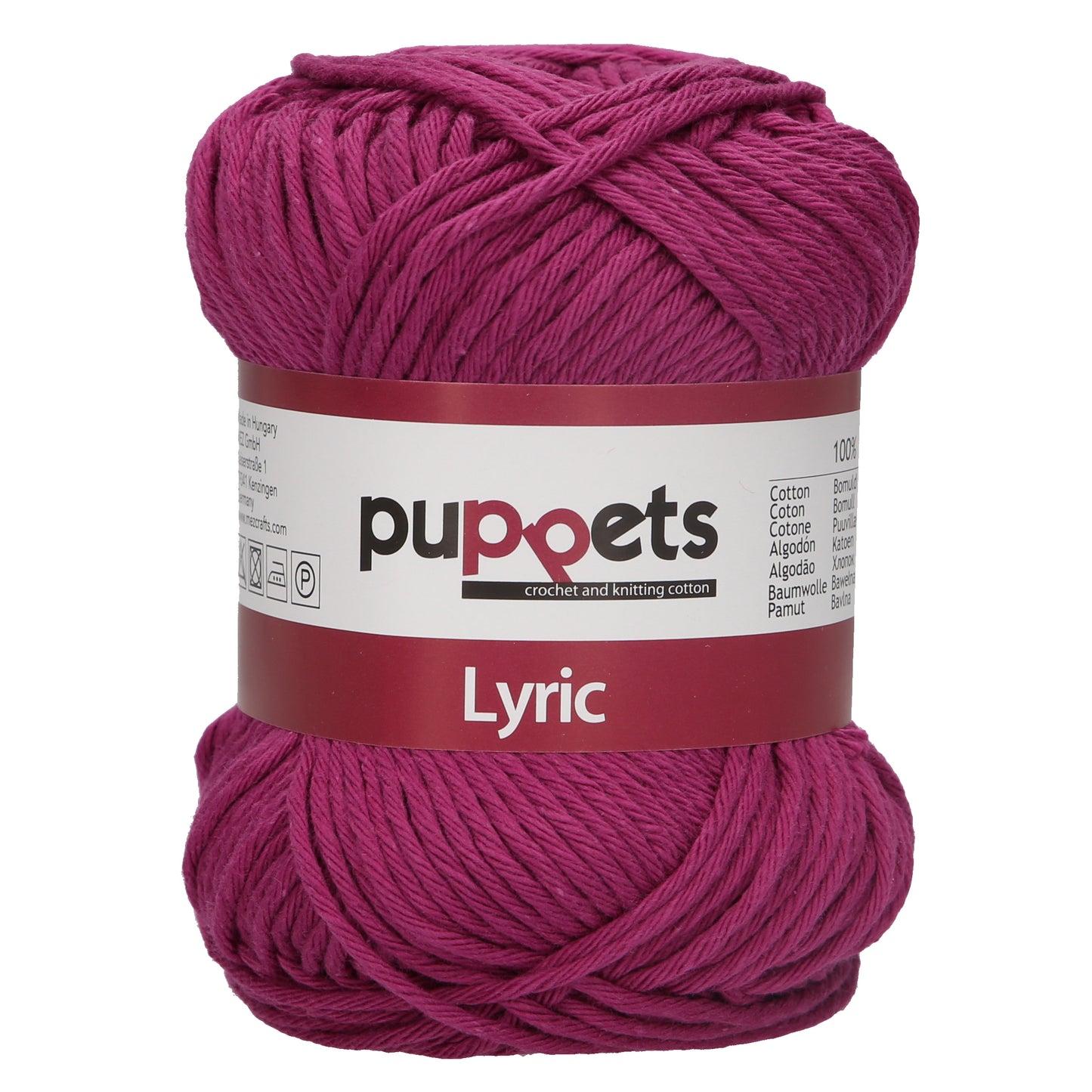 Puppets Lyric No.8 Cotton Yarn (Available in 18 Colours)