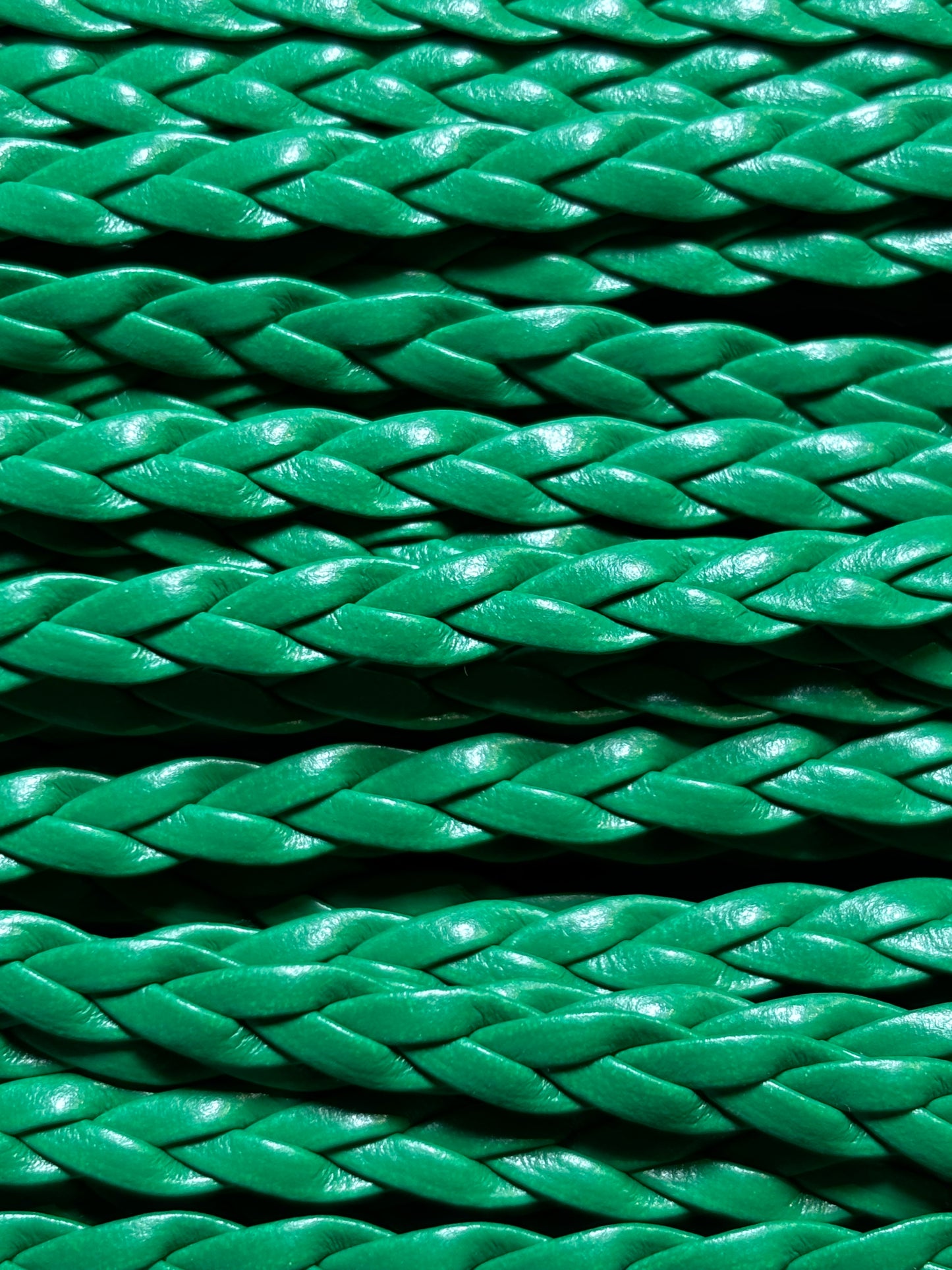 5mm PVC Plait Braid - 10 Colours Available (Price Per 25cm)