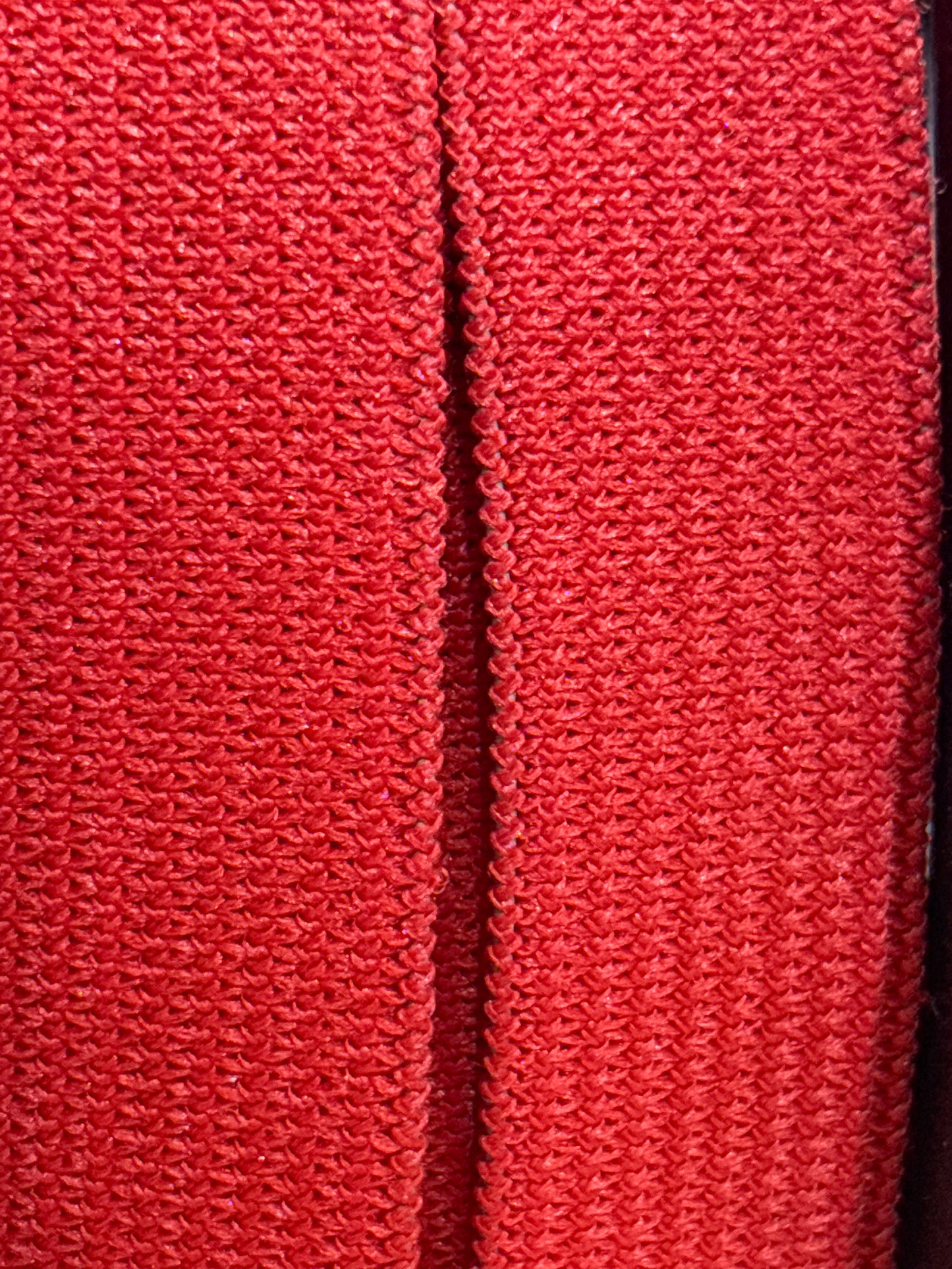 15mm Elastic Ribbon - Red (Price per 25cm)