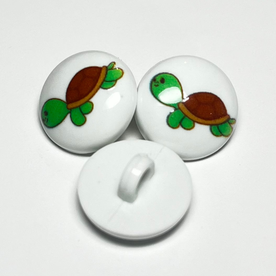 15mm Turtle Shankback Button