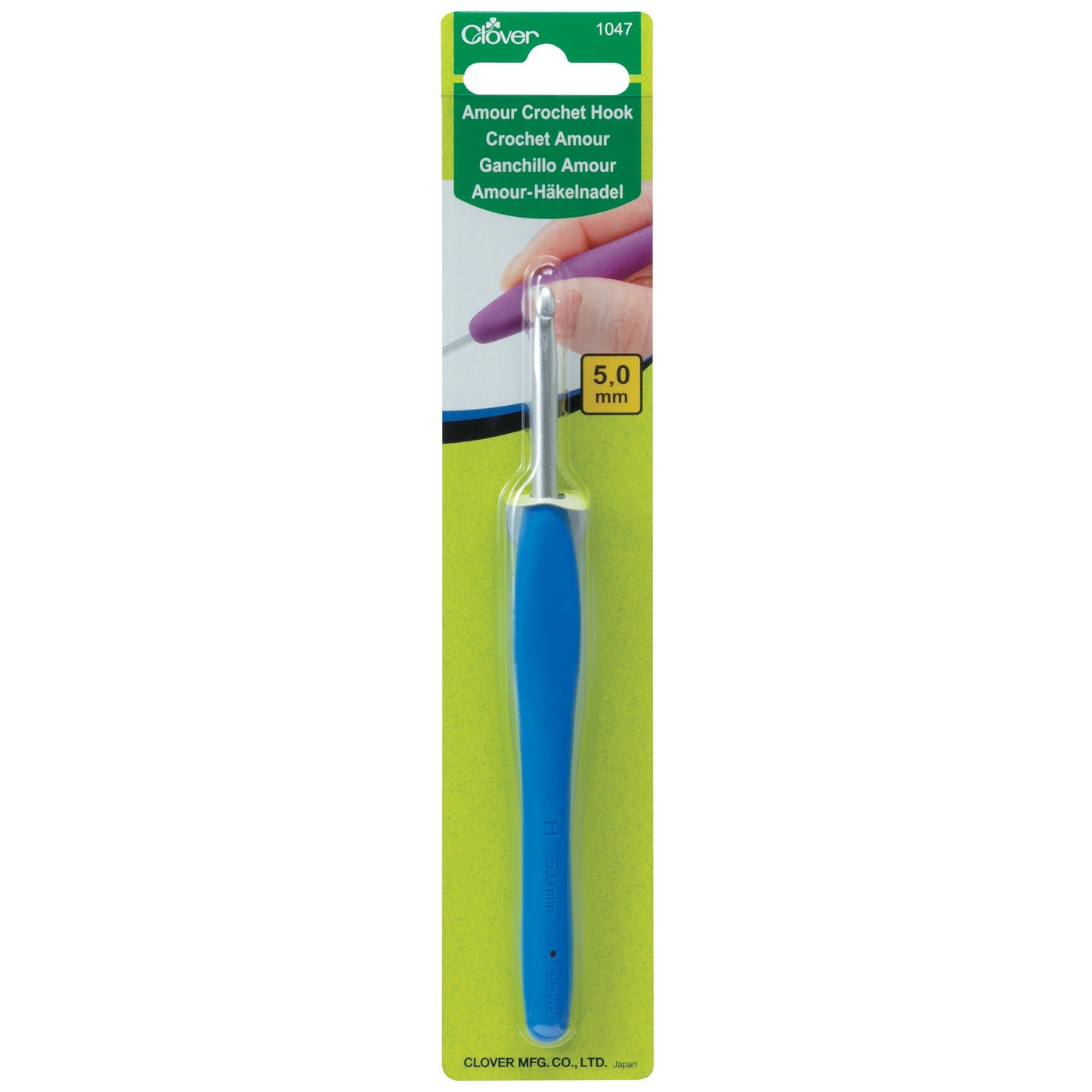 Clover Amour Crochet Hooks: Amour (0.6mm - 15mm)