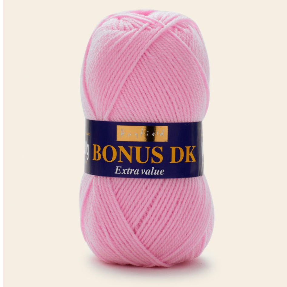 Hayfield Bonus DK yarn (Available in 30 Colours)