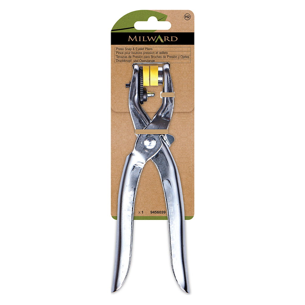 Milward Press Snap and Eyelet Pliers