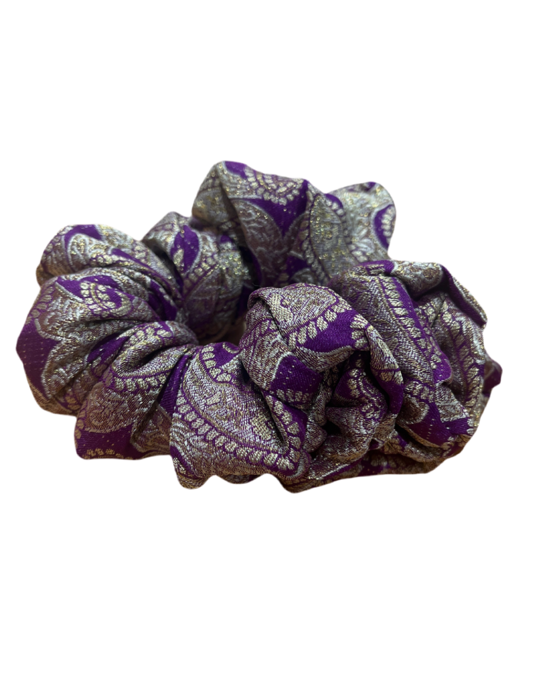 Elegant Purple Scrunchie