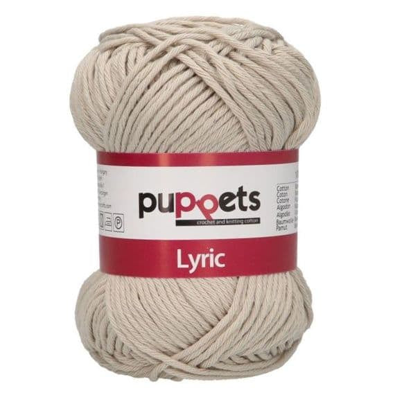 Puppets Lyric No.8 Cotton Yarn (Available in 18 Colours)