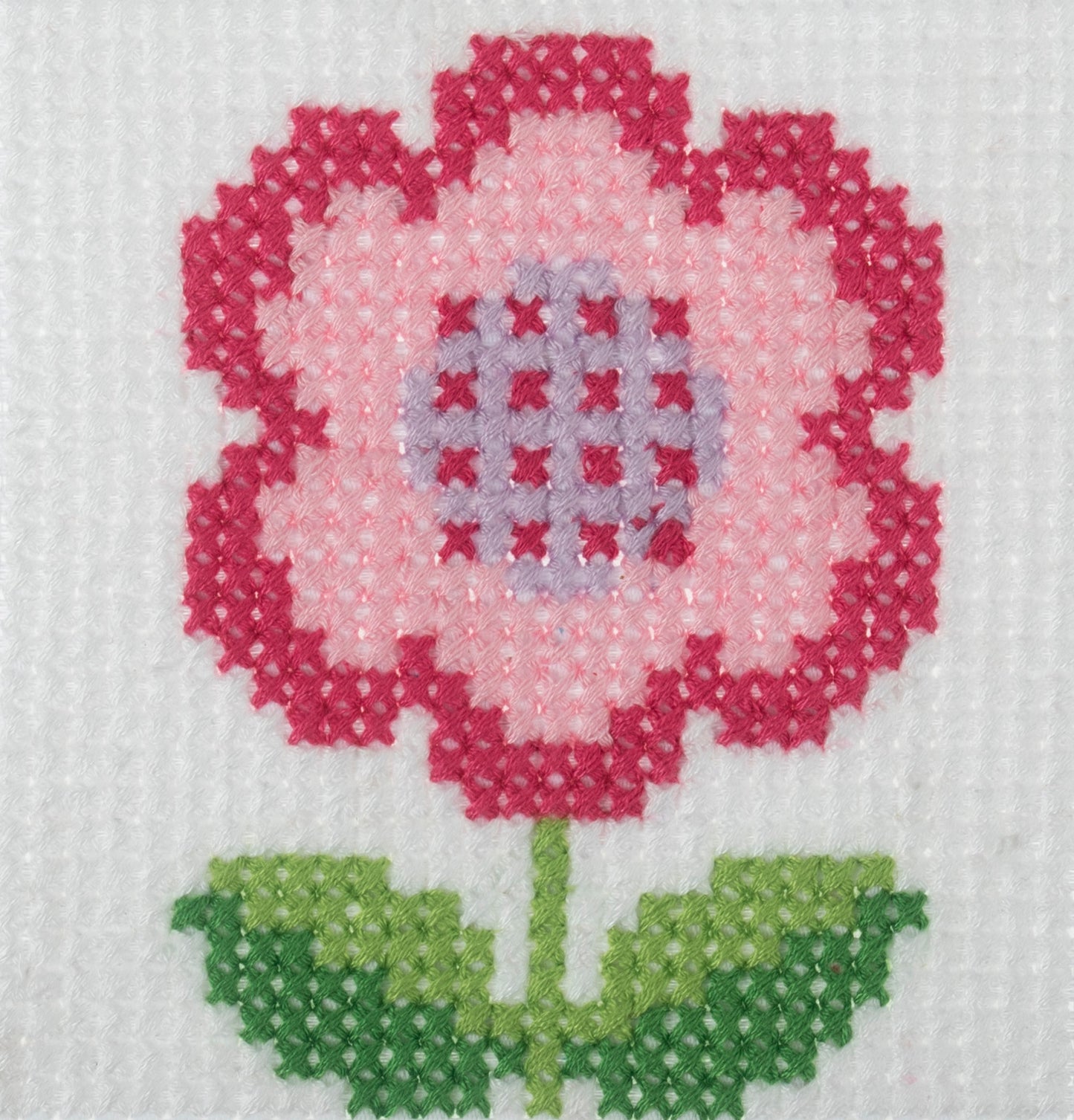Trimits Learn to Cross Stitch Kit Flower