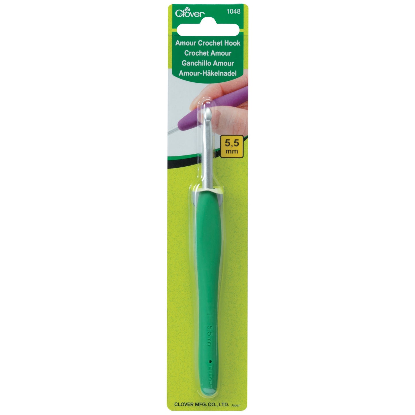 Clover Amour Crochet Hooks: Amour (0.6mm - 15mm)
