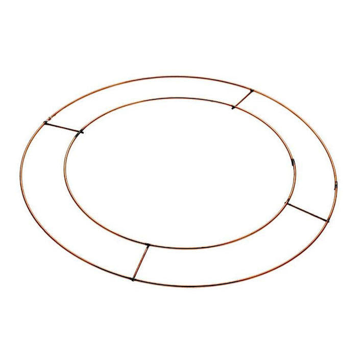 10" Flat Wreath Frame