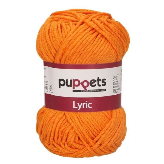 Puppets Lyric No.8 Cotton Yarn (Available in 18 Colours)