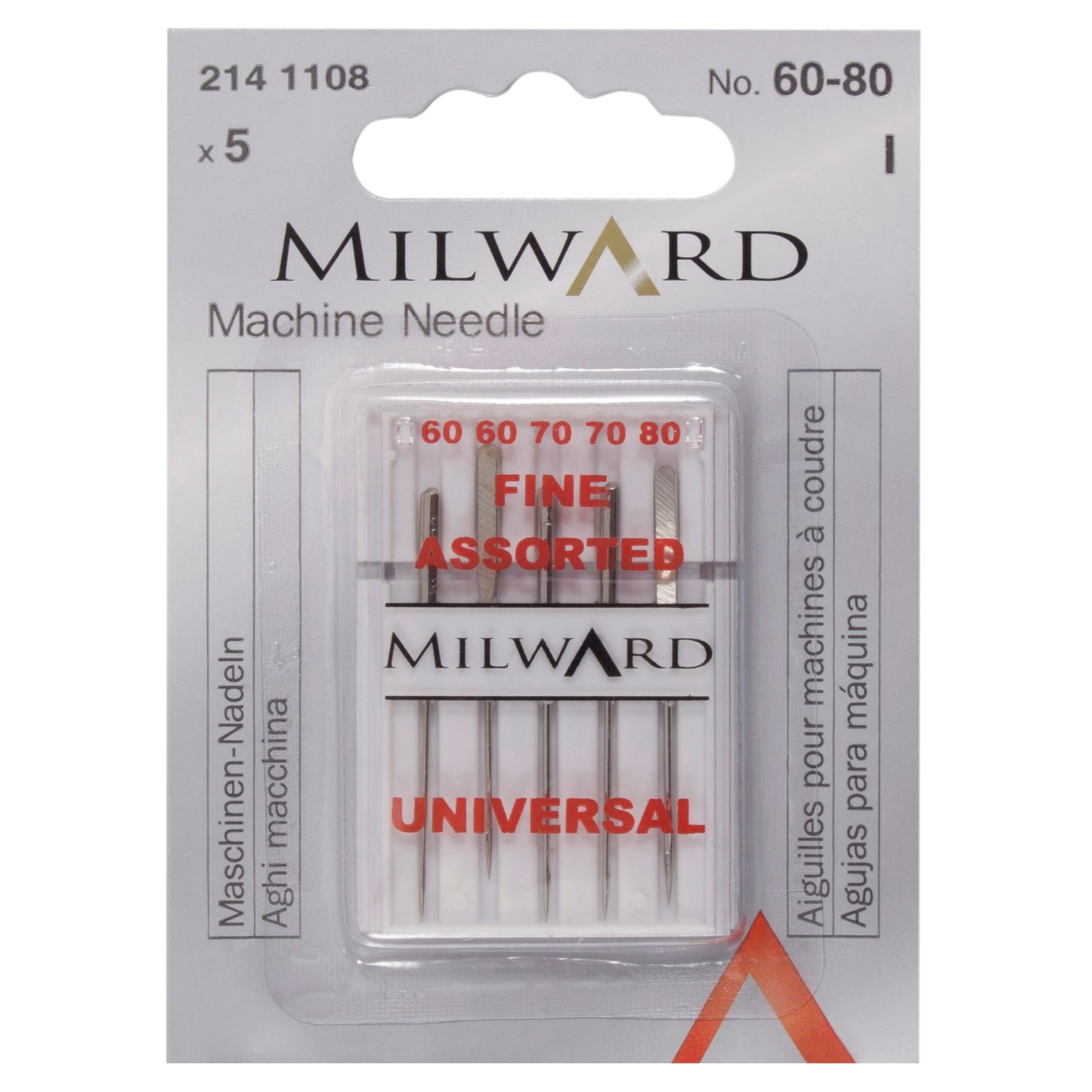 Milward Machine Needles - Fine Assorted