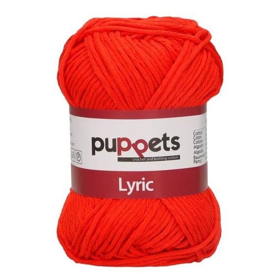 Puppets Lyric No.8 Cotton Yarn (Available in 18 Colours)