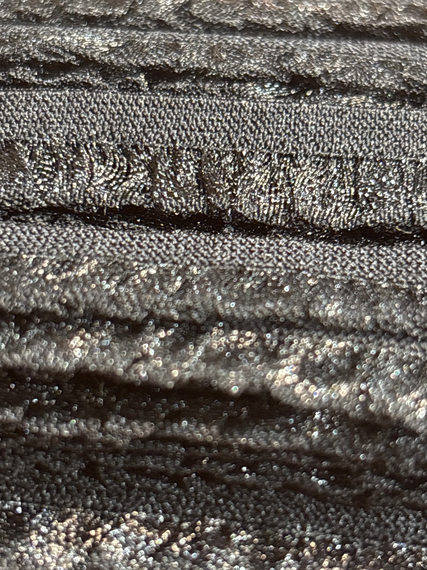 12mm Organza Elastic Frill - Black (Price per 25cm)