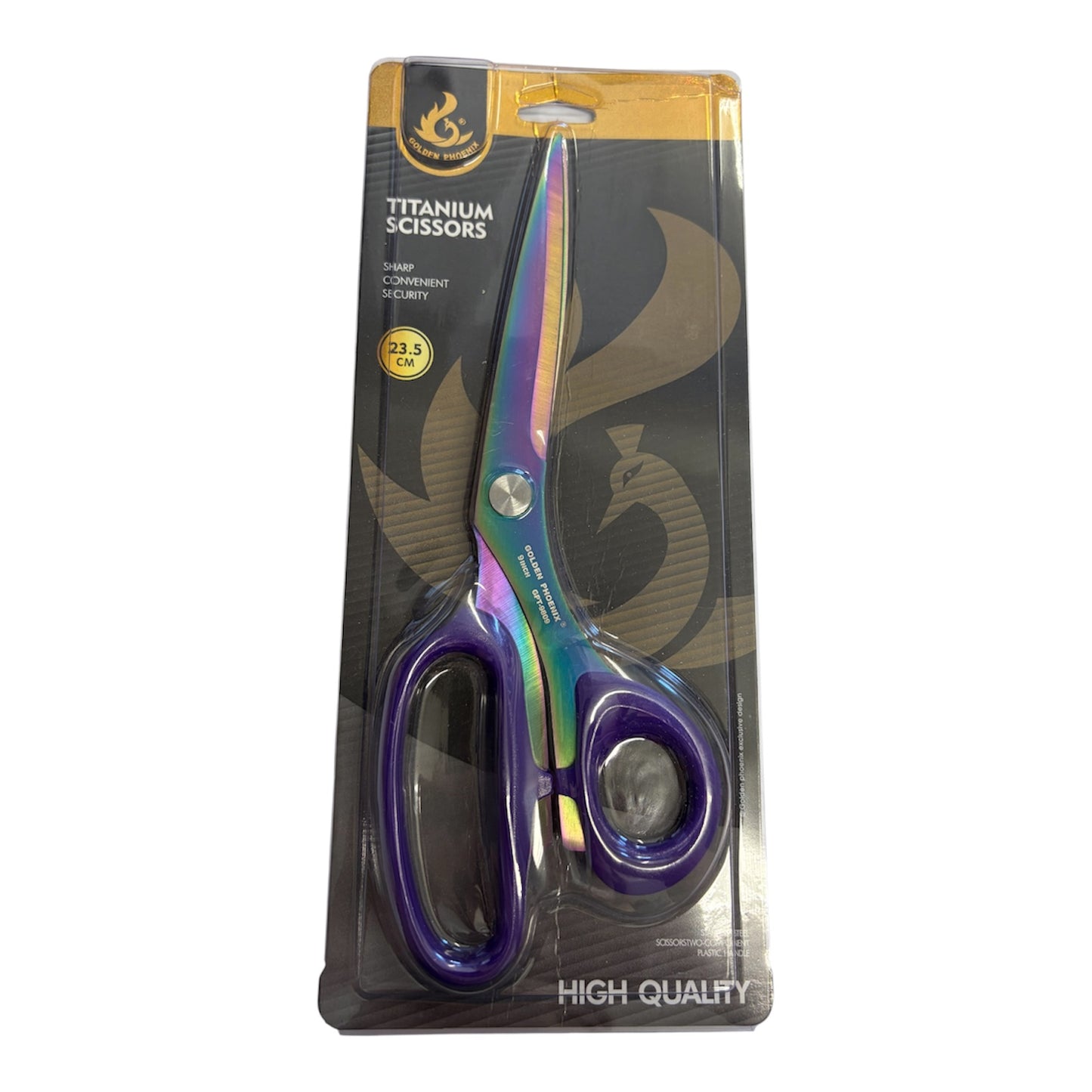 Golden Phoenix Titanium Scissors 23.5cm/ 9”