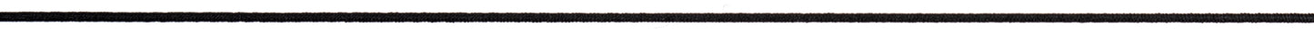 1mm Hat Elastic (Price per 25cm)
