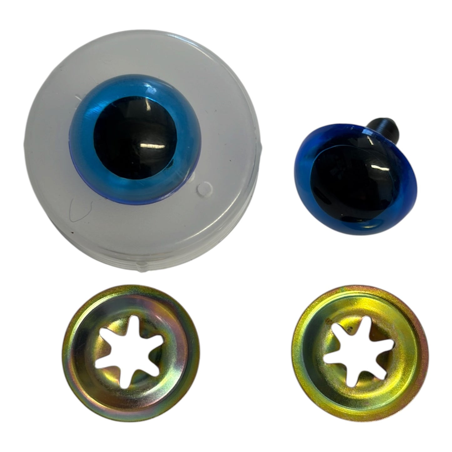 16mm Blue Toy Safety Eye Pair