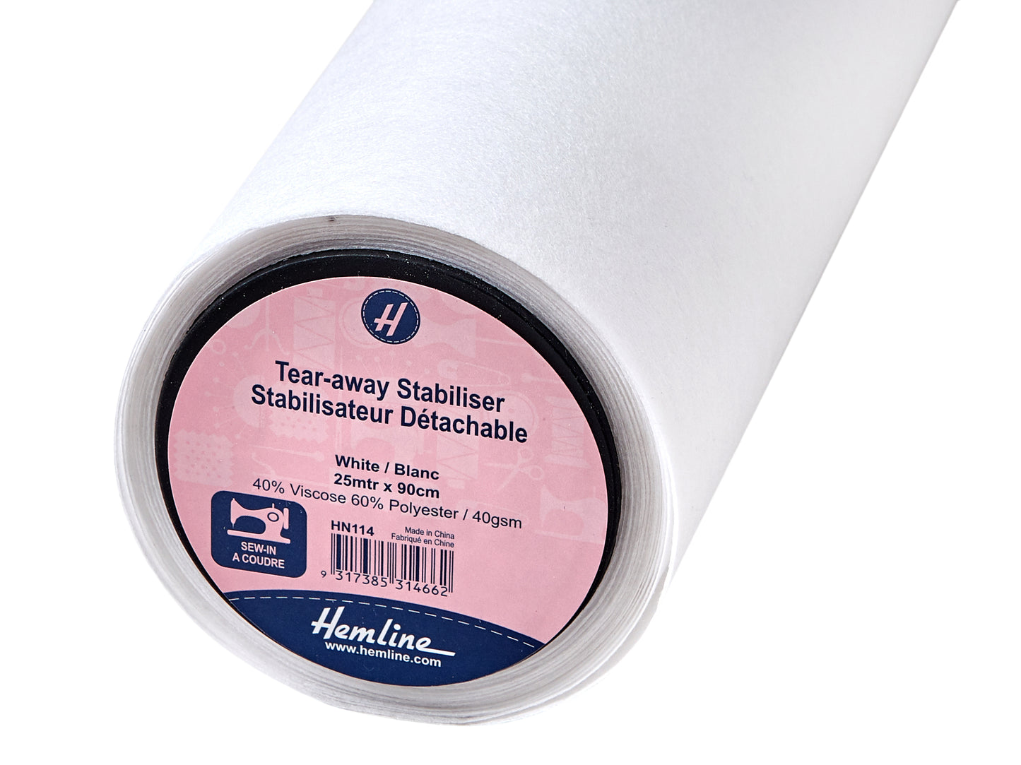 Hemline Tear Away Stabiliser (Price Per 25cm)
