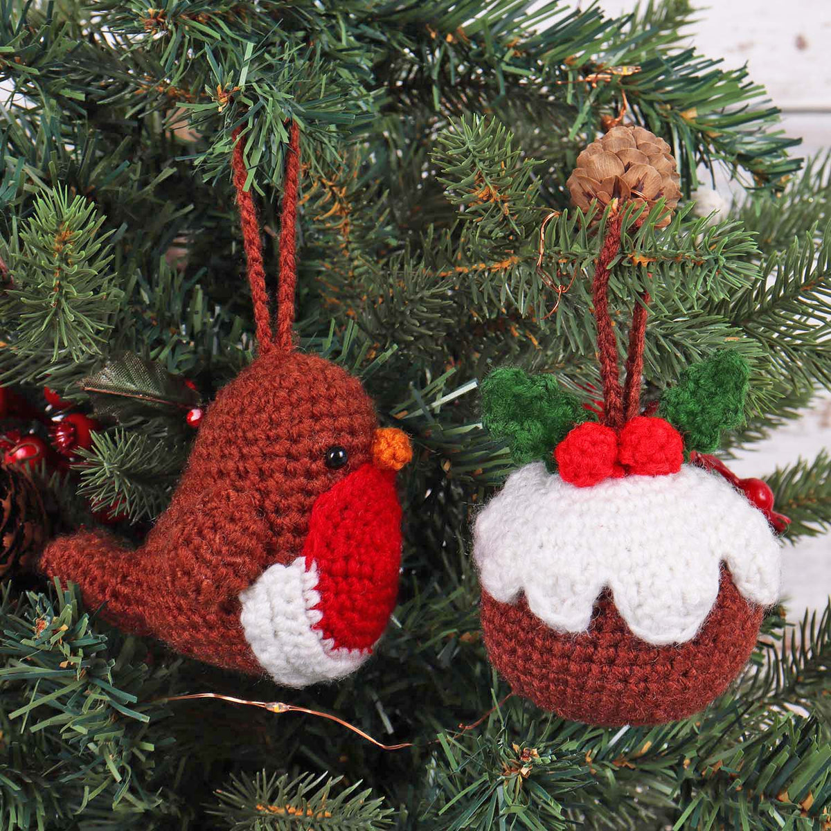 Trimits Robin and Pudding Amigurumi Crochet Kit