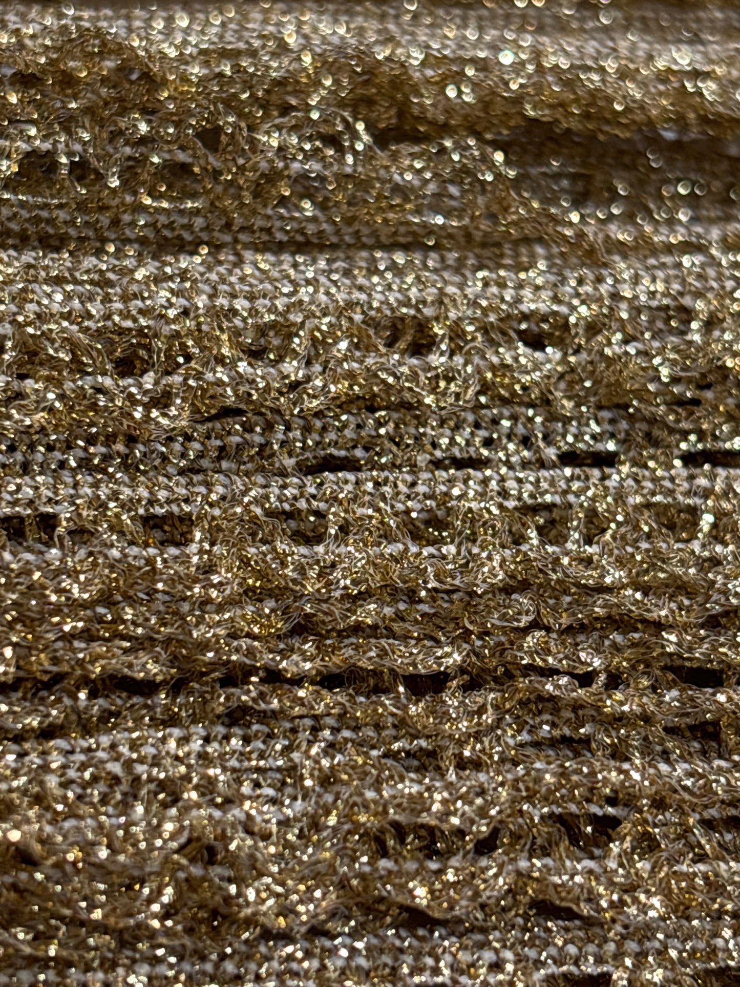 10mm Lurex Elastic Lace Trim (Price per 25cm)