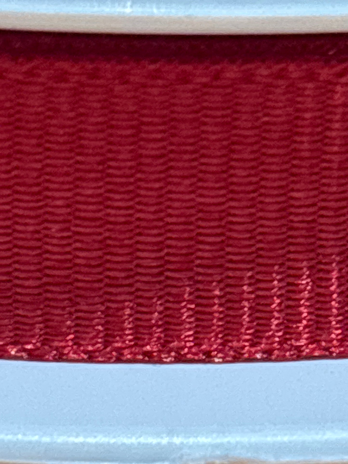 10mm Grosgrain Ribbon - Red (Price per 25cm)