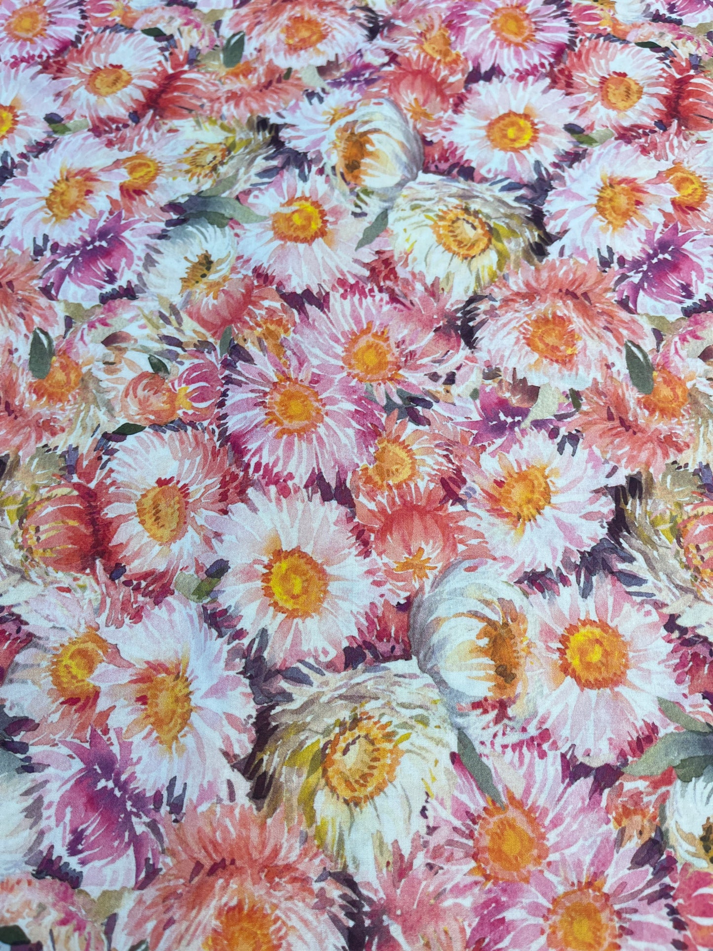 London Fuschia Cotton Lawn Fabric (Price Per 25cm)