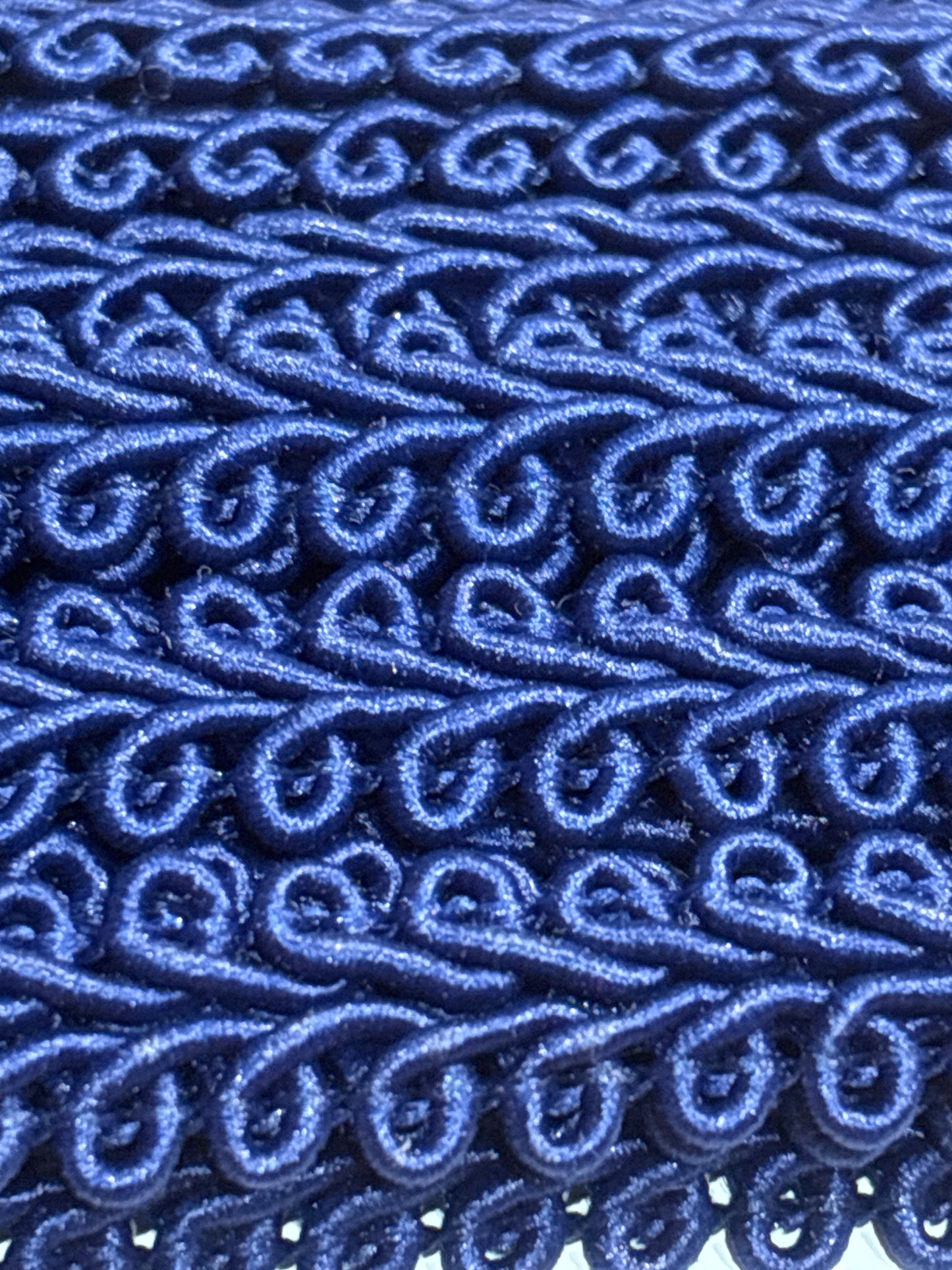 16mm Wide Gimp - Navy (Price per 25cm)