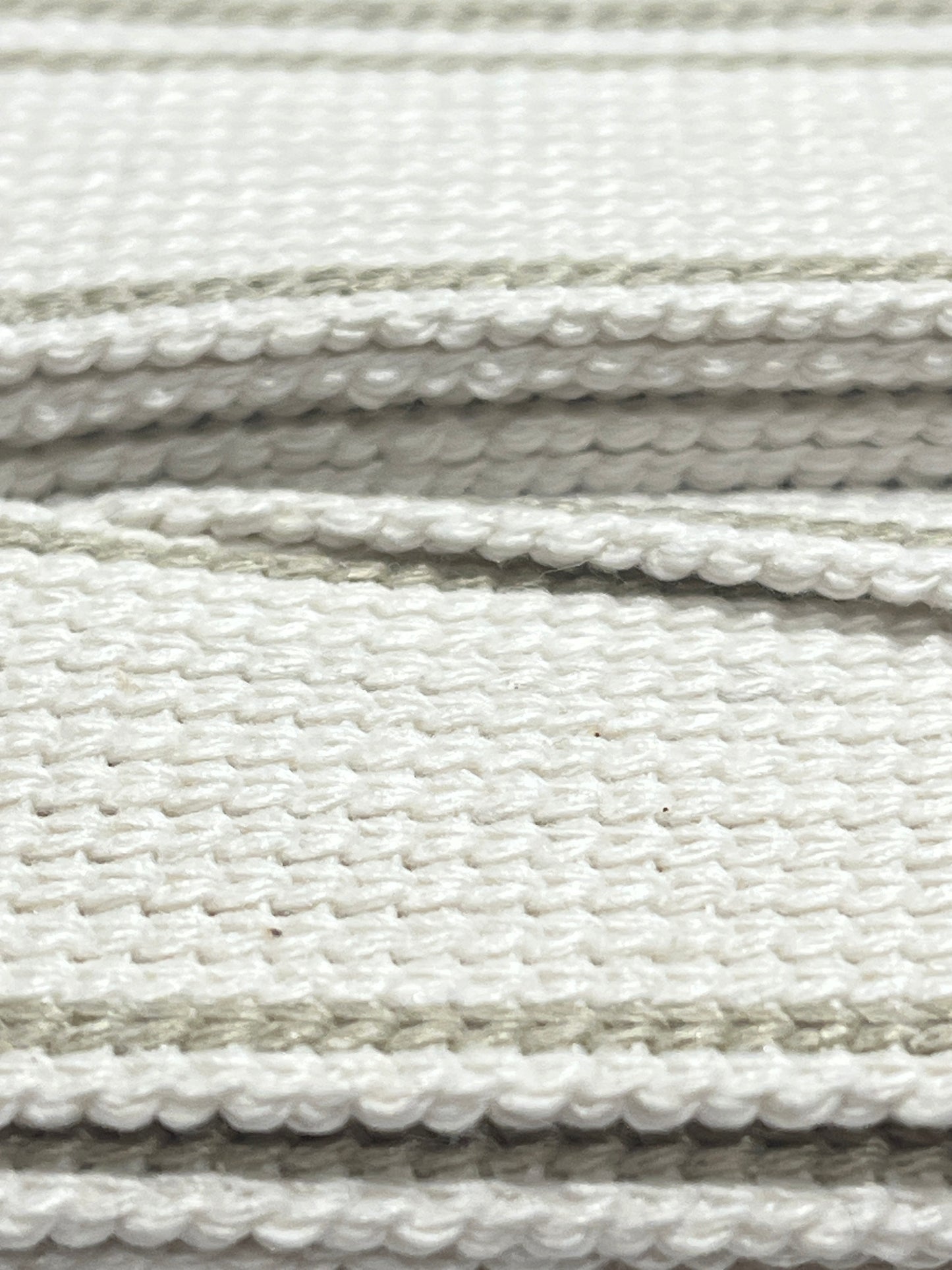 35mm Beige Stripe Webbing (Price Per 25cm)