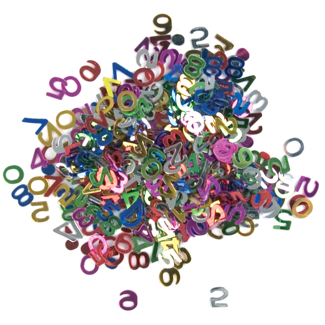Trimits Assorted Number Sequins - 15g