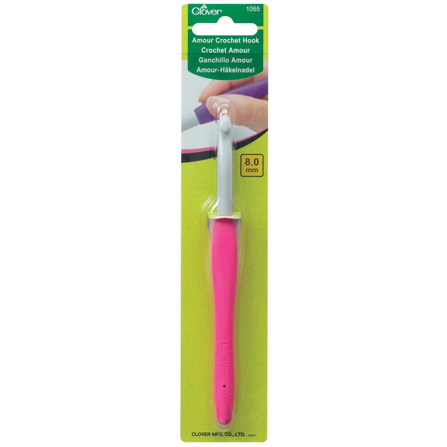 Clover Amour Crochet Hooks: Amour (0.6mm - 15mm)
