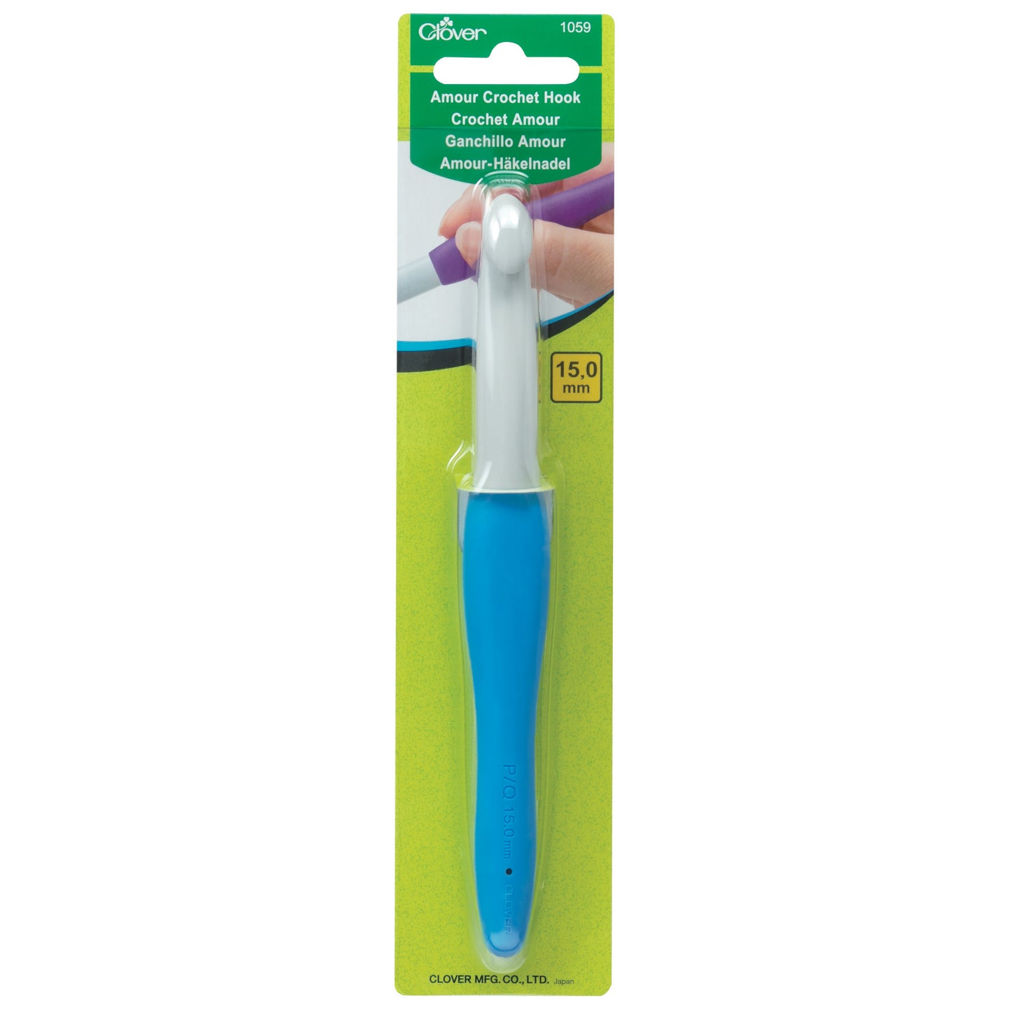 Clover Amour Crochet Hooks: Amour (0.6mm - 15mm)