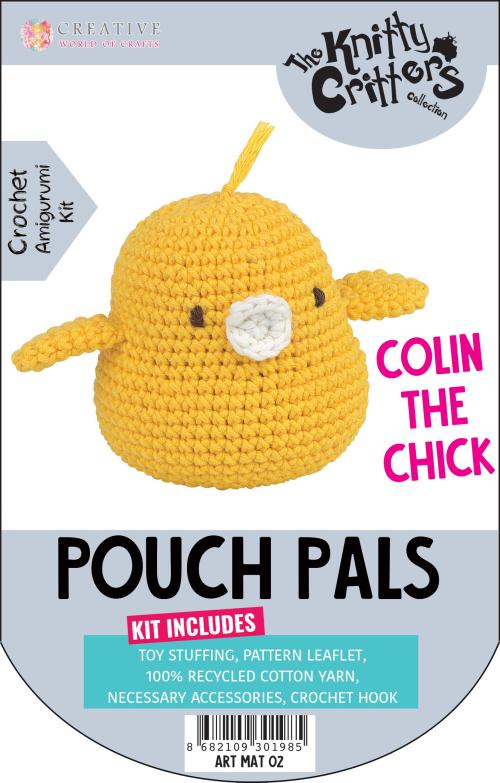 Crochet Amigurumi Kit - Colin the Chick