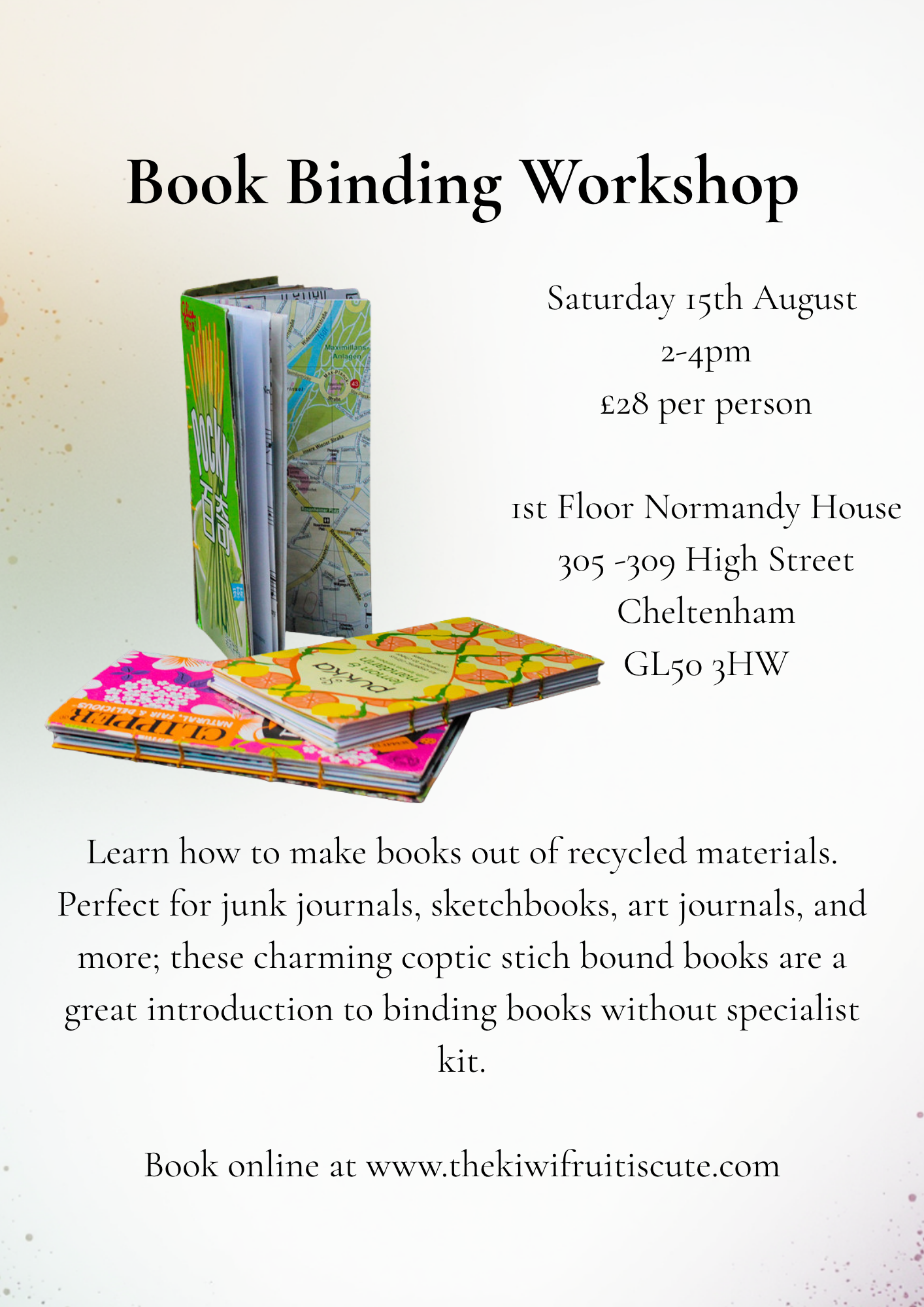 Book Binding Workshop 15/08/2026