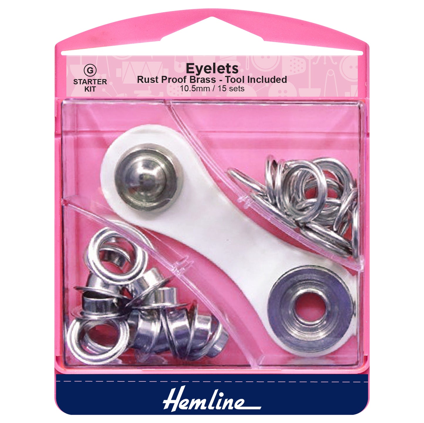 Hemline Eyelet Starter Kits (4 sizes available)