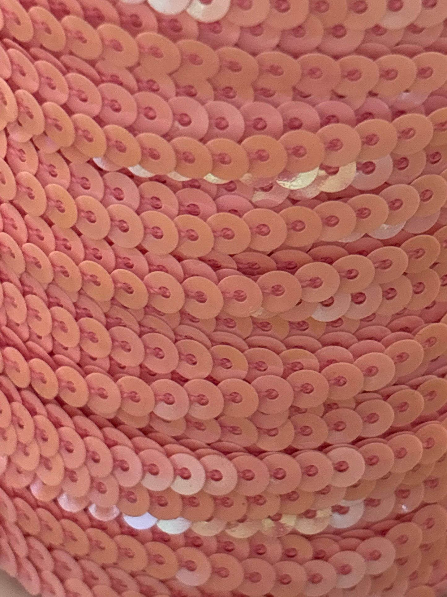 4mm Pale Pink Mini Sequin String (Price per 25cm)