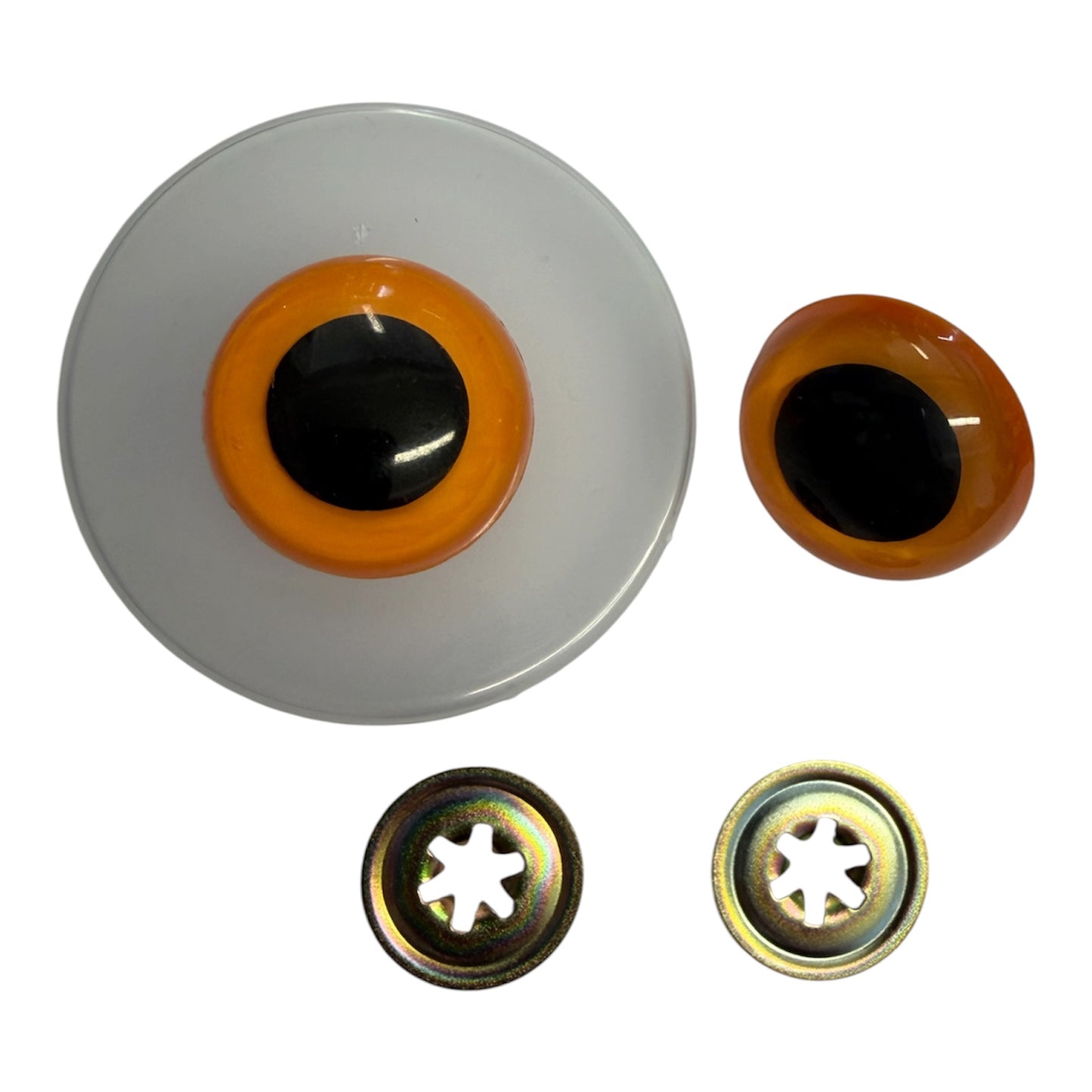 30mm Yellow/ Black Toy Safety Eye Pair