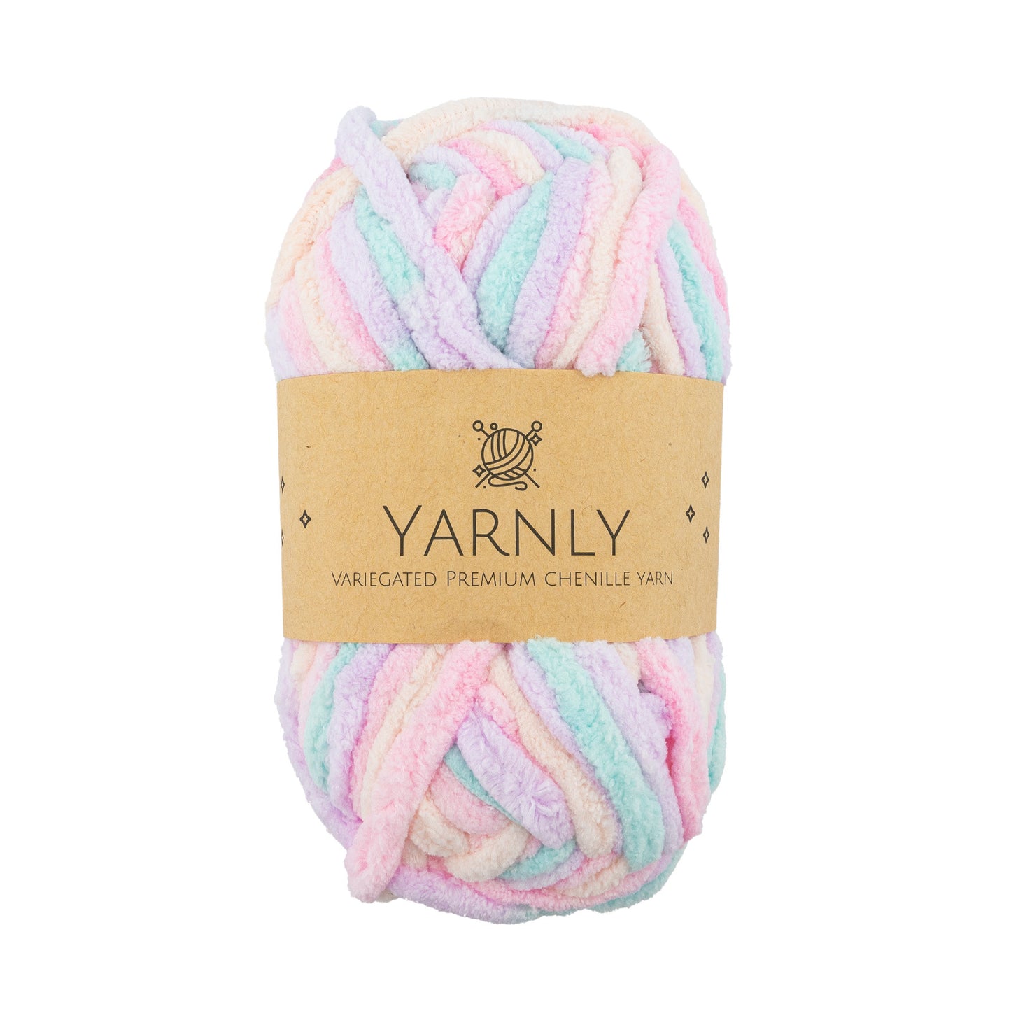 Yarnly Variegated Chenille Yarn (various colours)
