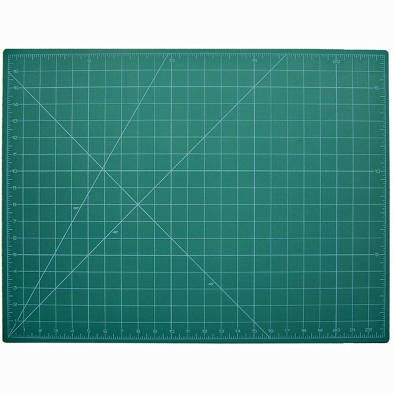 A2 600MM X 450 MMX 3MM Cutting Mat Green