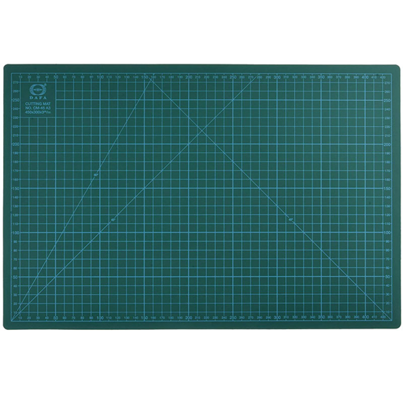 A3 450MM X 300MM X 3MM Cutting Mat Green