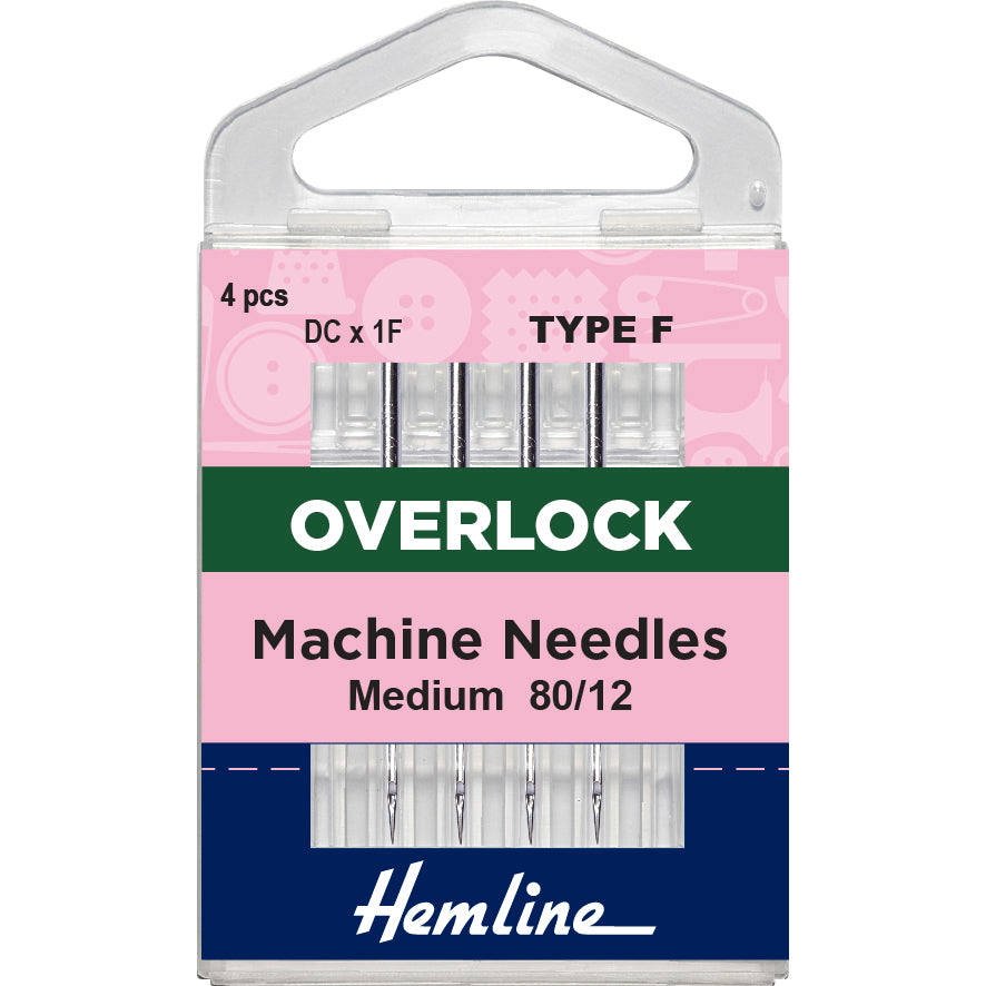 Hemline Overlocker Needles - 80/12
