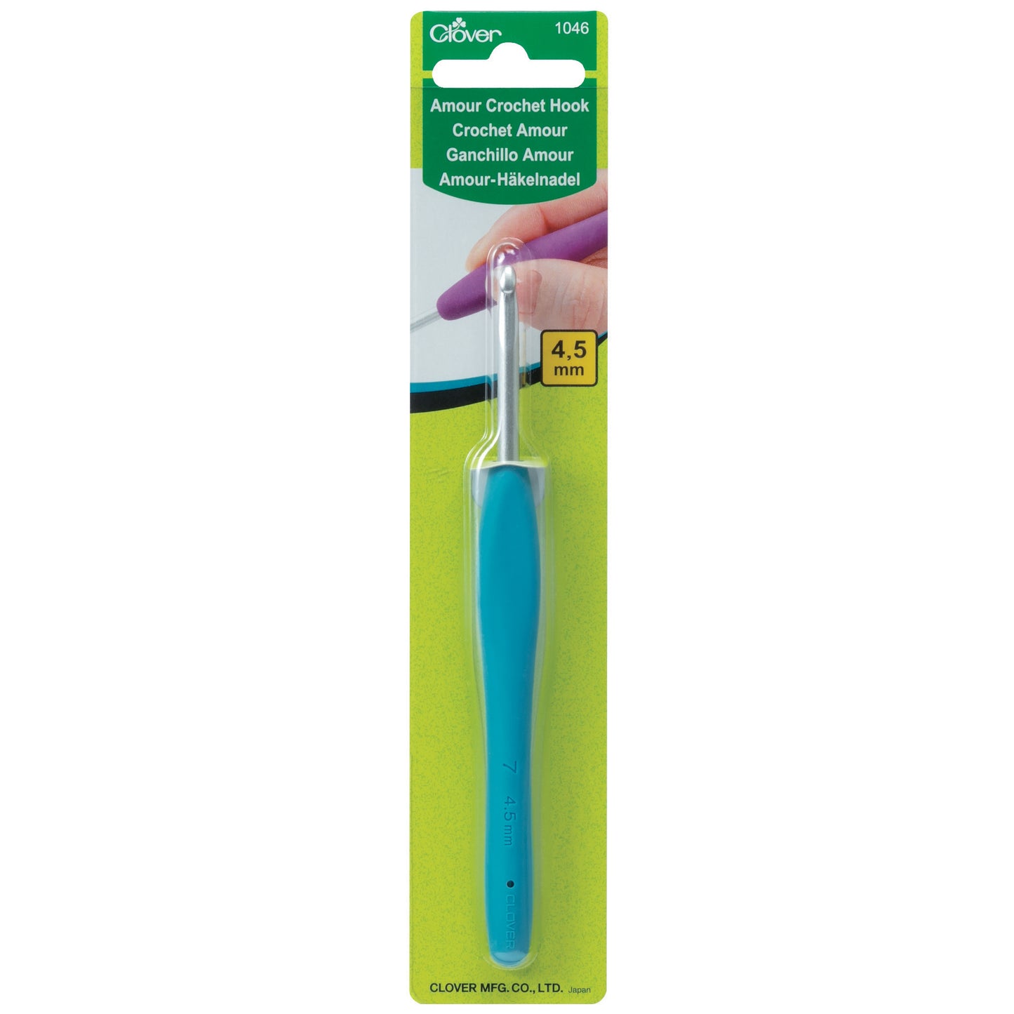 Clover Amour Crochet Hooks: Amour (0.6mm - 15mm)